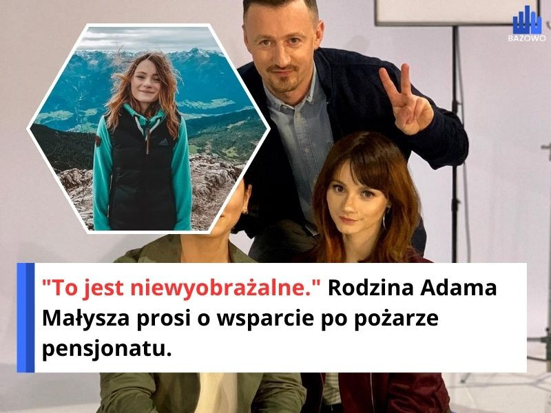 "To jest niewyobrażalne." Rodzina Adama Małysza prosi o wsparcie po pożarze pensjonatu.